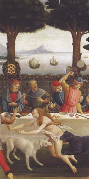 Sandro Botticelli Novella di Nastagio degli Onesti China oil painting art